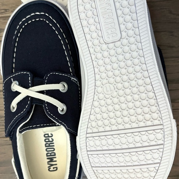 Gymboree Kids Boy Navy Boat Shoes Size 11 NWT - Picture 2 of 5